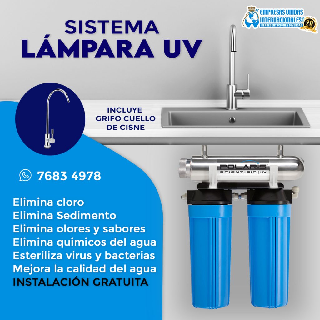 SISTEMA CON LÁMPARA UV 00